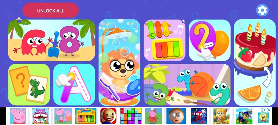 Games for kids android App screenshot 1